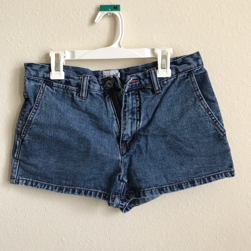 Vintage Calvin Klein jean shorts